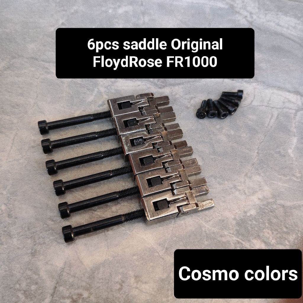 6pcs saddle Original FloydRose FR1000 Cosmo sadel tremolo floydrose
