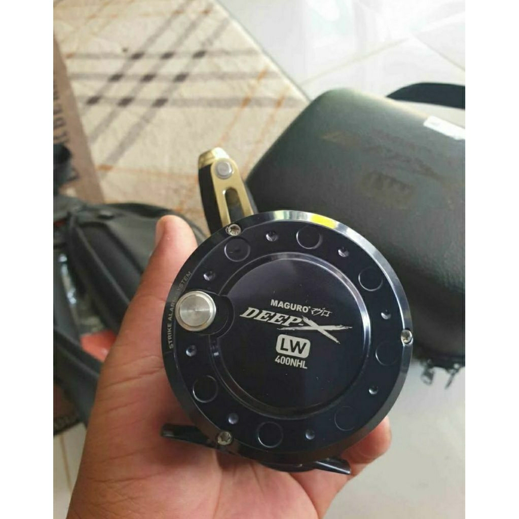 Reel OH Maguro Deep x lw 400 Handle kiri