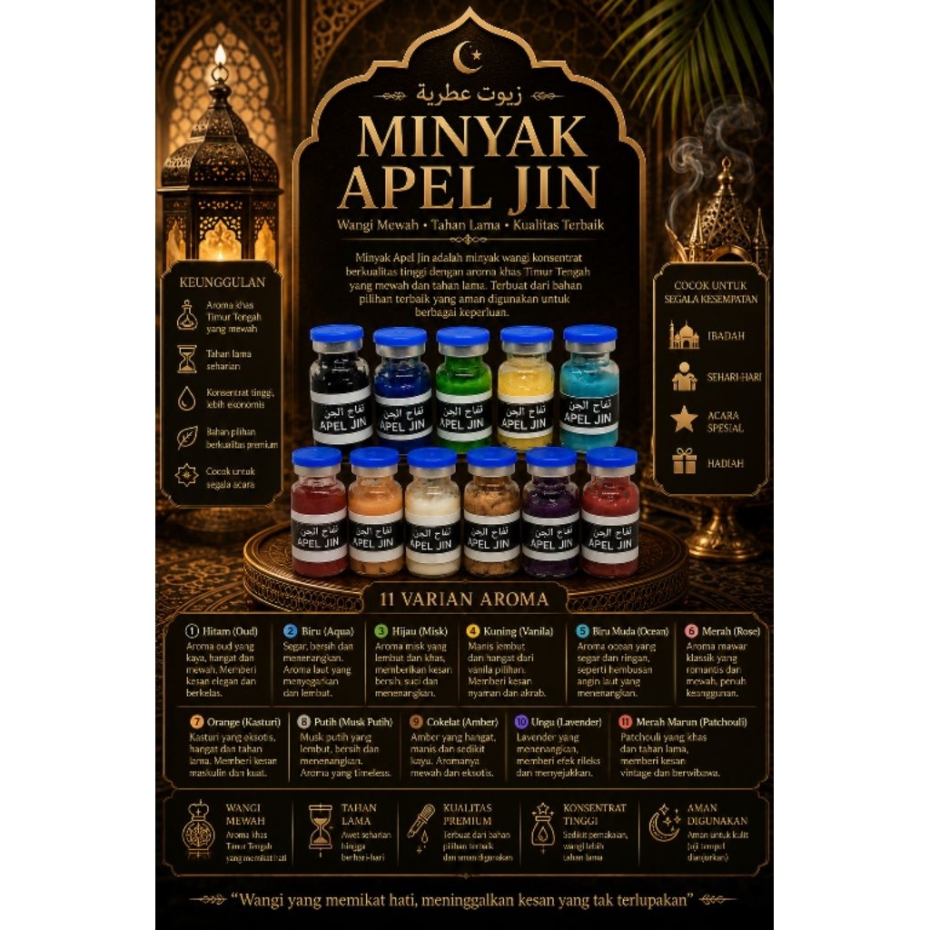 MINYAK APEL JIN