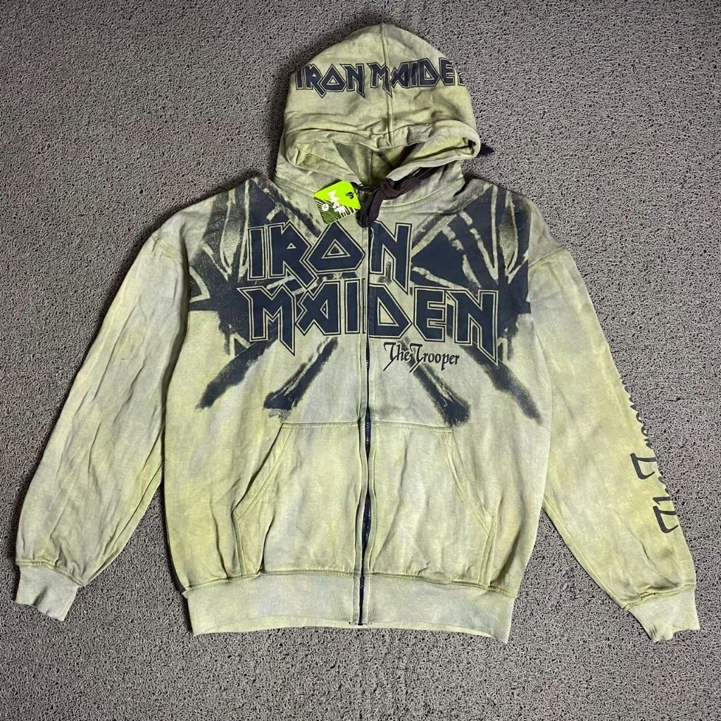HOODIE ZIPPER IRON MAIDEN MCF ORIGINAL