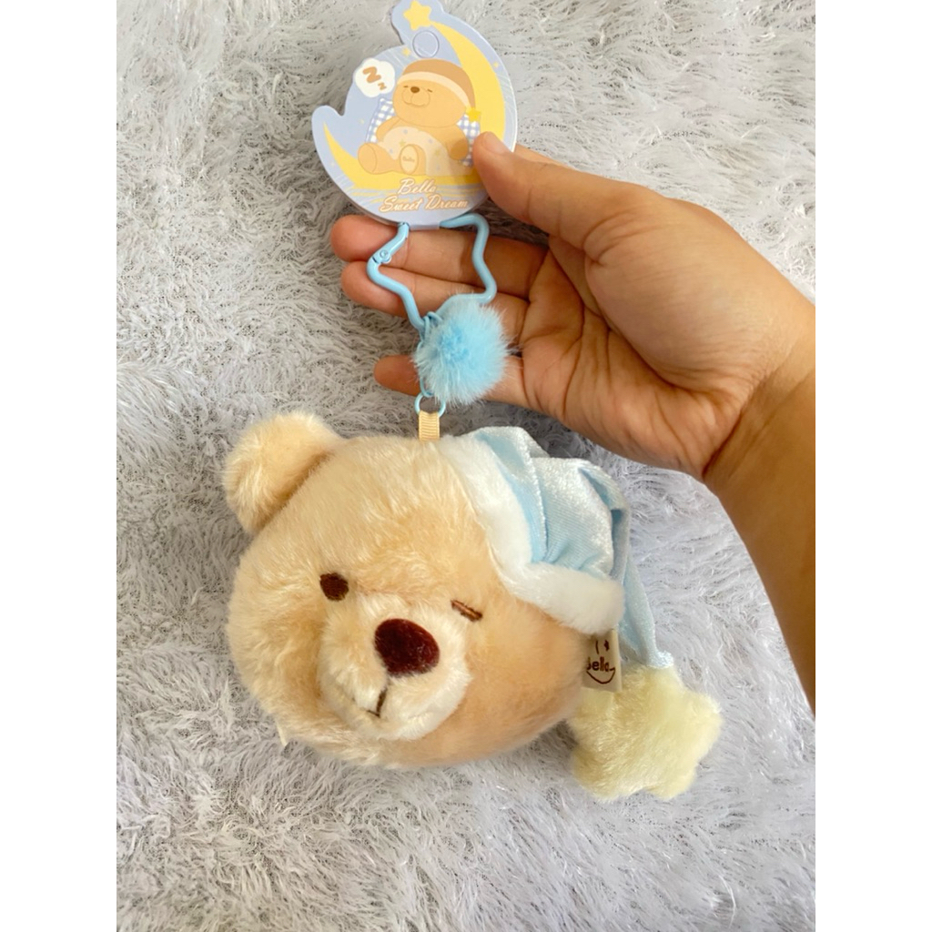 Gantungan kunci dompet koin teddy bear / teddy bear coin purse keychain plush