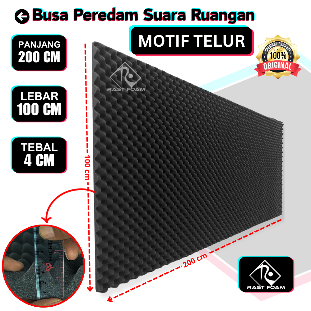 Busa peredam suara telur semua ukuran kedap suara dinding wallpaper