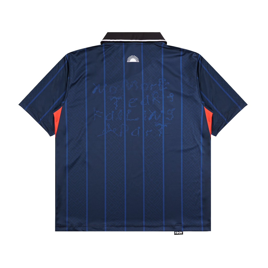 Troy Company Jersey Biru Navy Garis Klasik - Beyond Ordinary Jersey Deep Blue Pinstripe JSM 3616