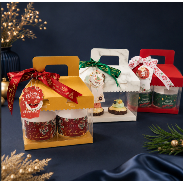 Box Mika Hampers Rumah Box Mika 2 Toples Box Mika Kue Kering Box Hampers Natal