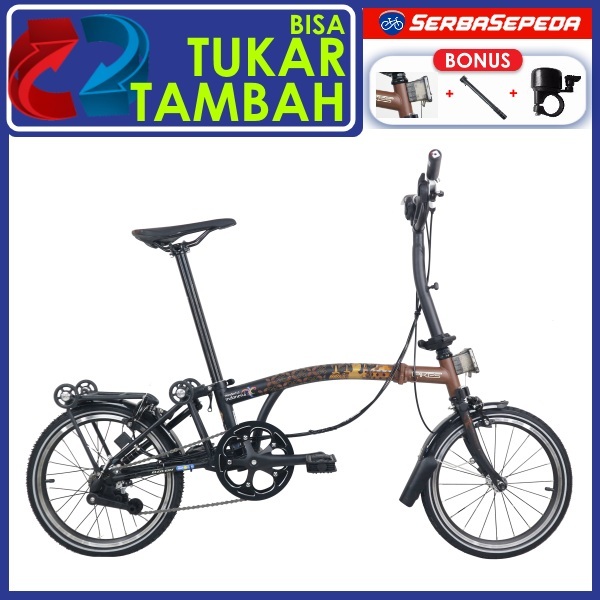 Element Pikes Gen 2 Central Java Sepeda Lipat 16 (3 Lipatan)