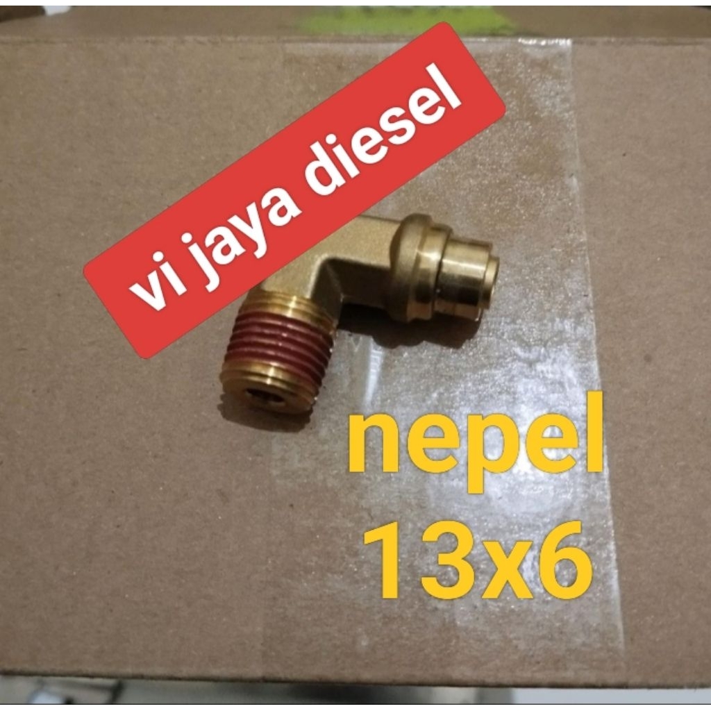 Nepel PTO selang 6mm Drat 13mm model L