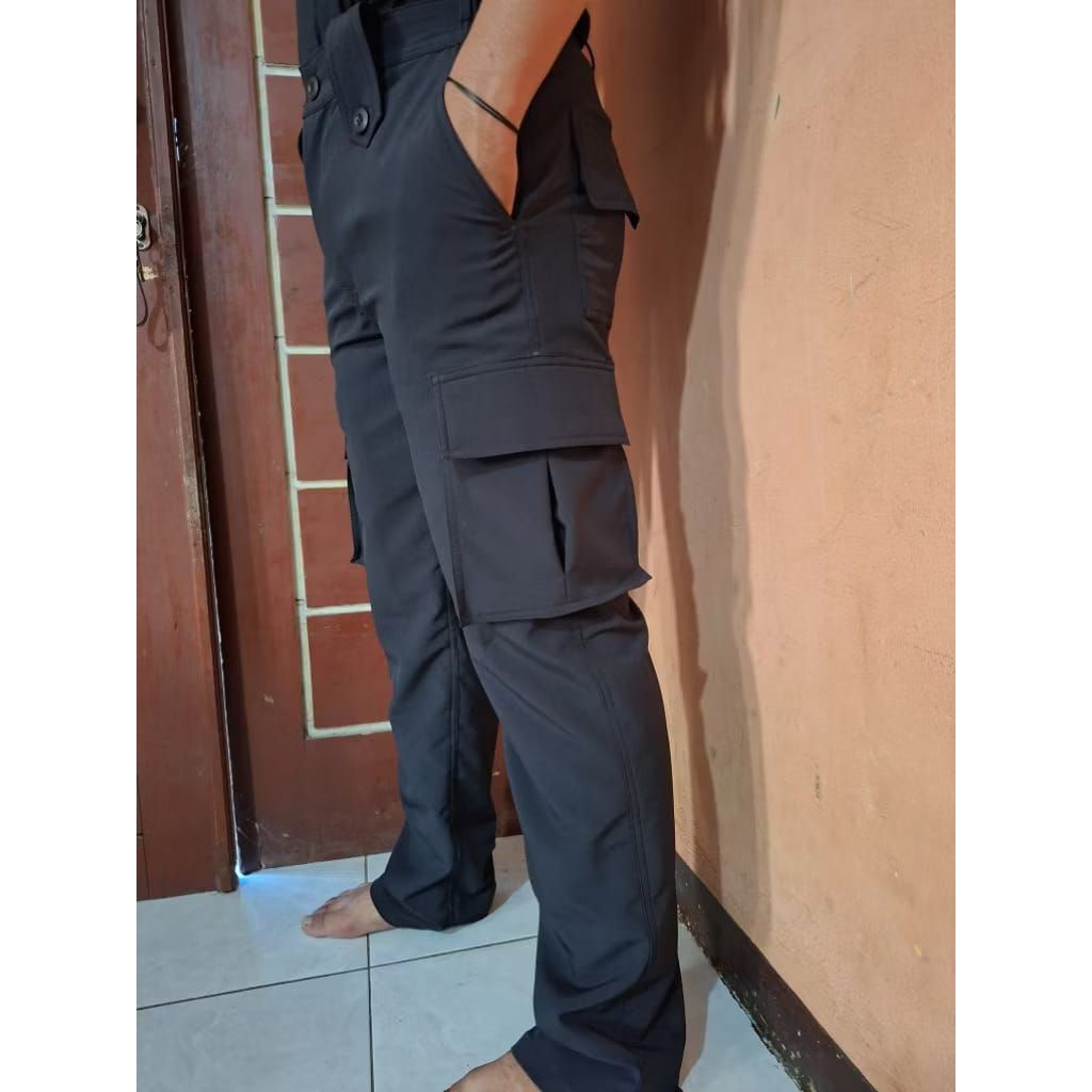 celanaPDL/celana PDL POLRI/celana DDL HITAM/celana PDL SATPAM/celana PDL BRIMOB HITAM quickdry kain 