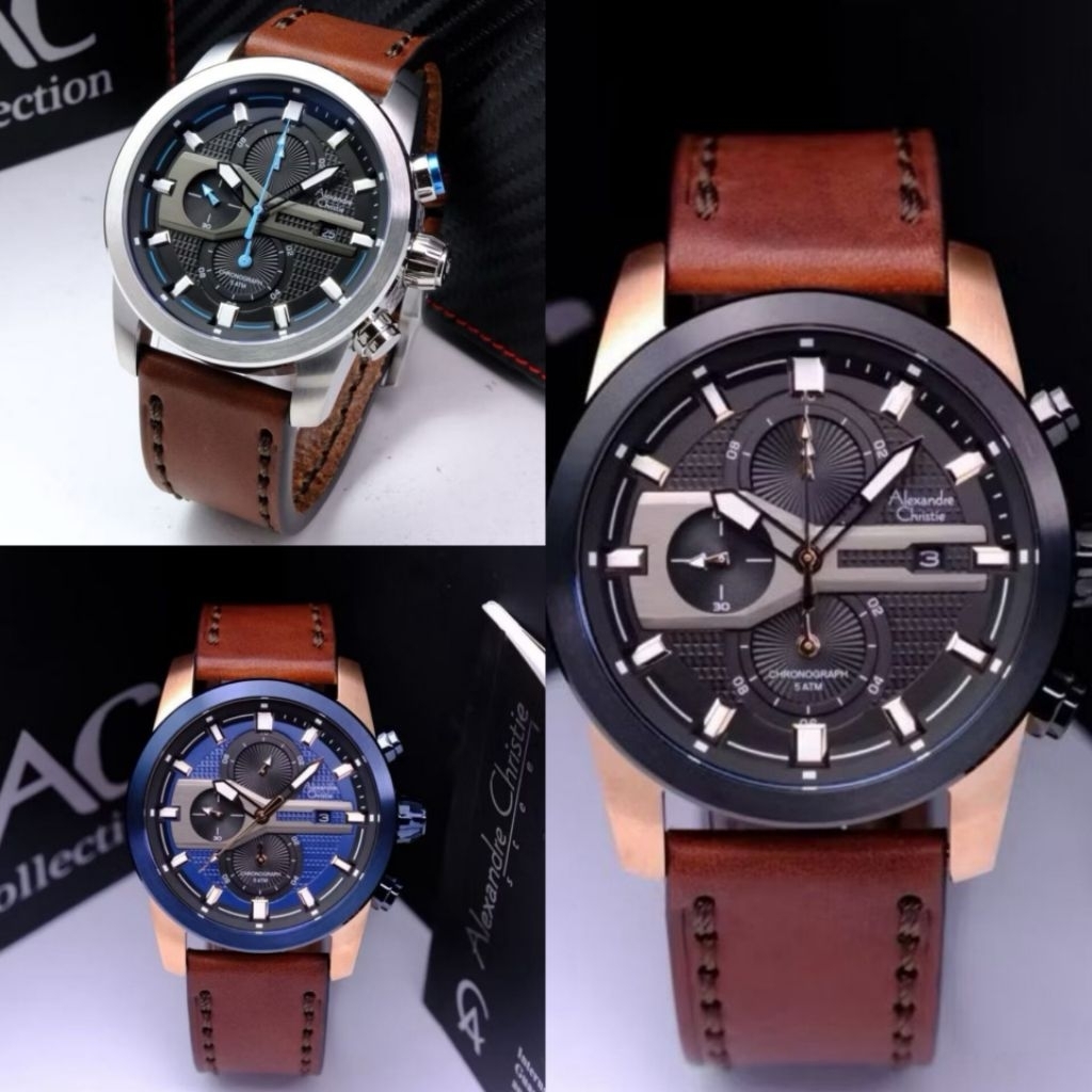 JAM TANGAN PRIA ALEXANDRE CHRISTIE AC6562/AC 6562/AC-6562 ORIGINAL