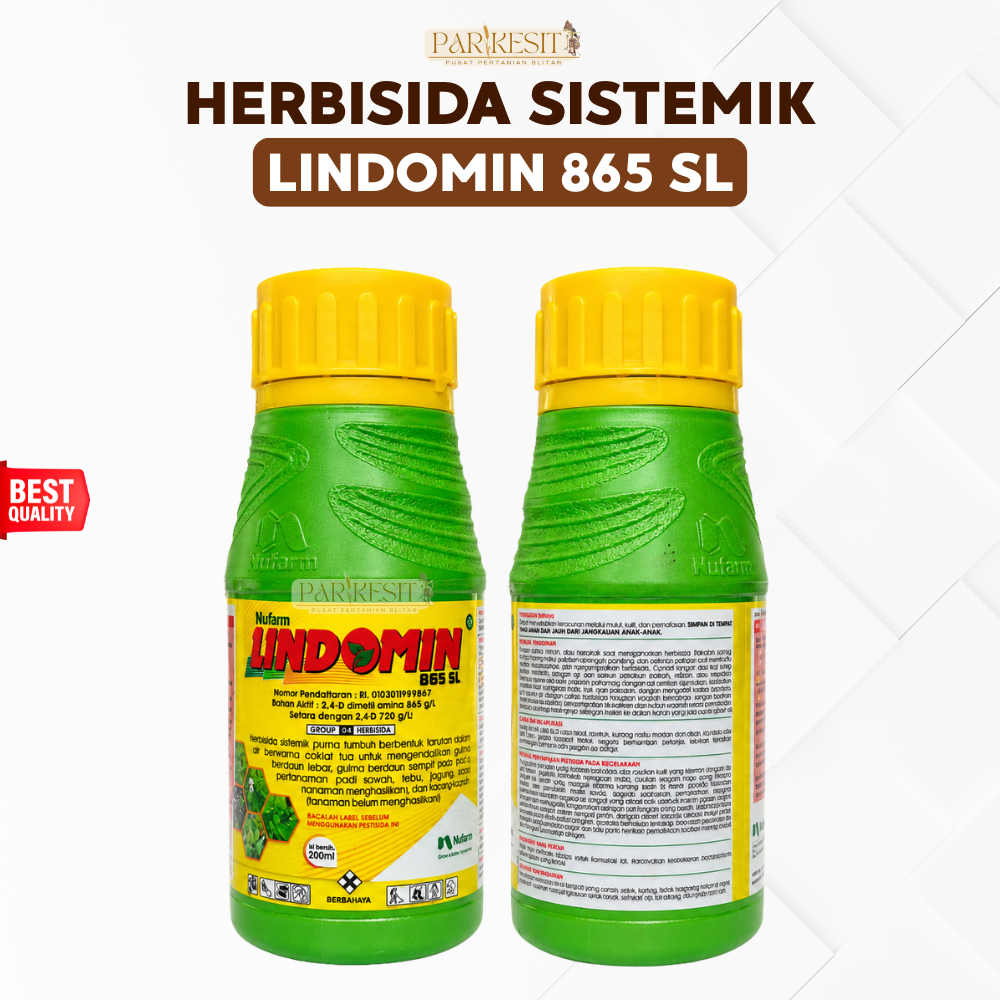 Herbisida Lindomin 865 SL - Racun Rumput Sistemik Paling Ampuh Isi 400ml