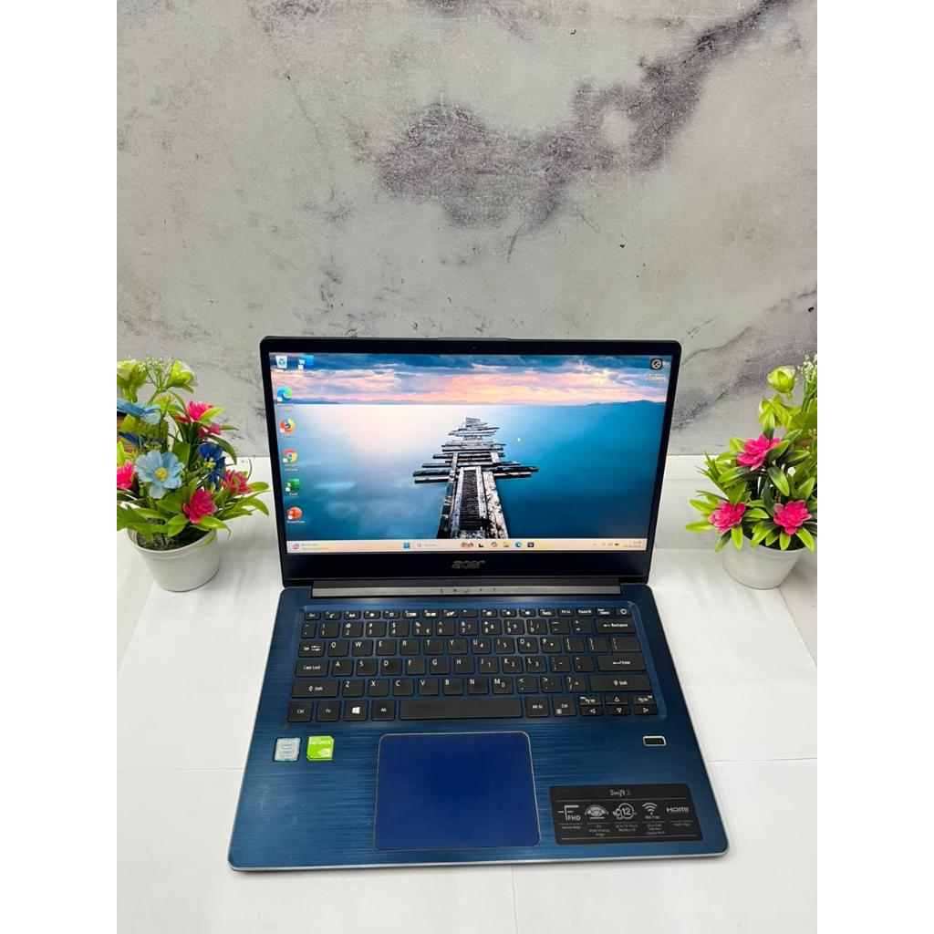 ACER SWIFT 3 CORE I7 GEN 8 RAM 12 GB SSD 512 GB DOUBLE VGA NVIDIA GEFORCE