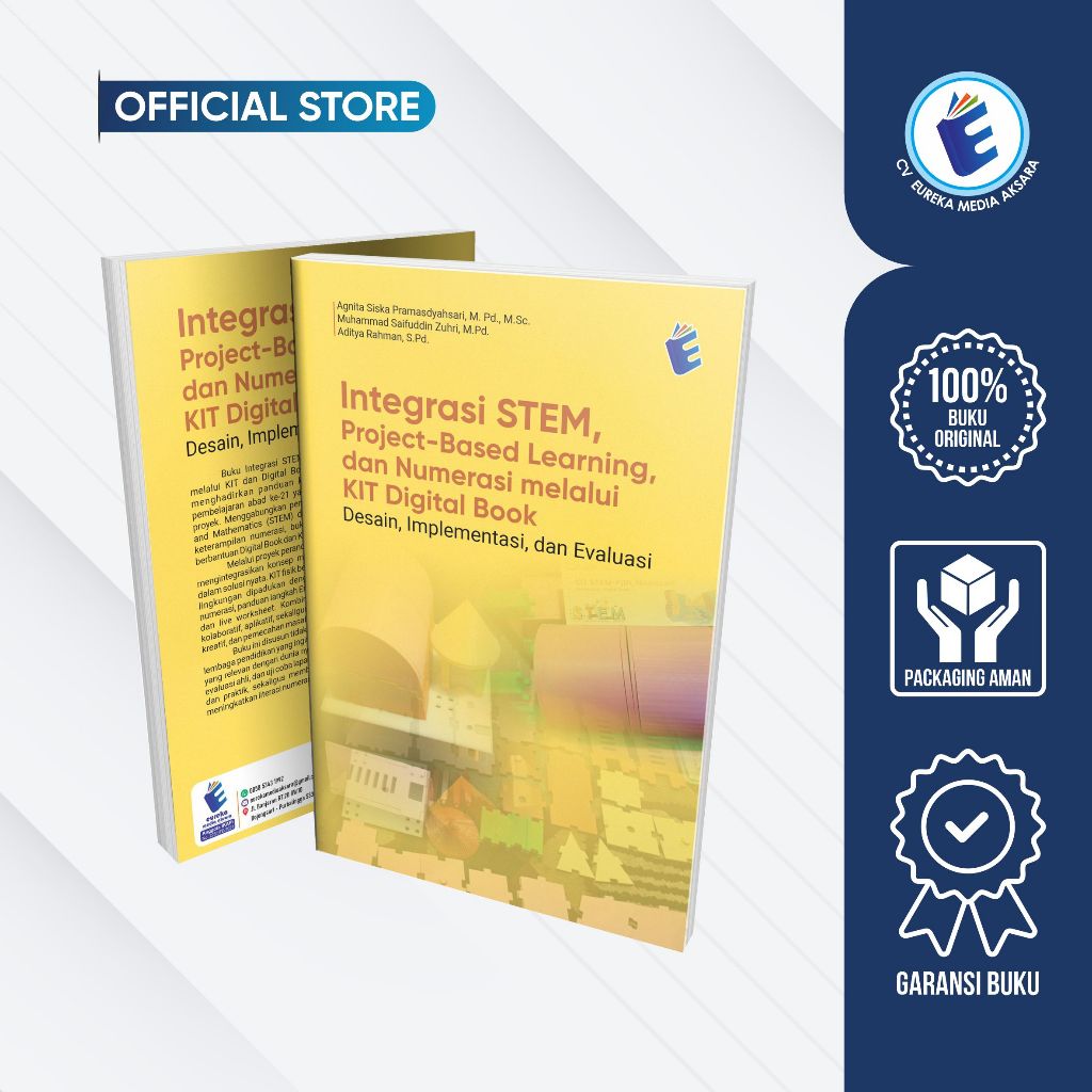 BUKU Integrasi STEM, Project-Based Learning, dan Numerasi Melalui KIT dan Digital Book: Desain, Impl