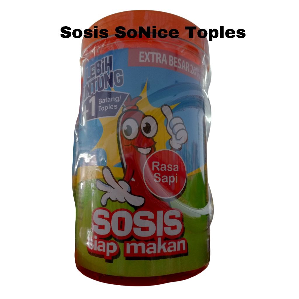 SOSIS SONICE KEMASAN TOPLES [ PROMO ] | SOSIS SONICE SAPI
