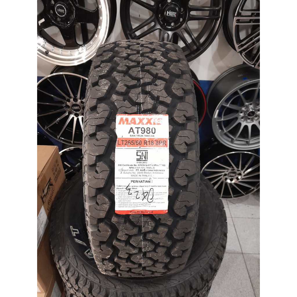 PROMO Maxxis Bravo AT980 265/60 R18 - Ban Mobil