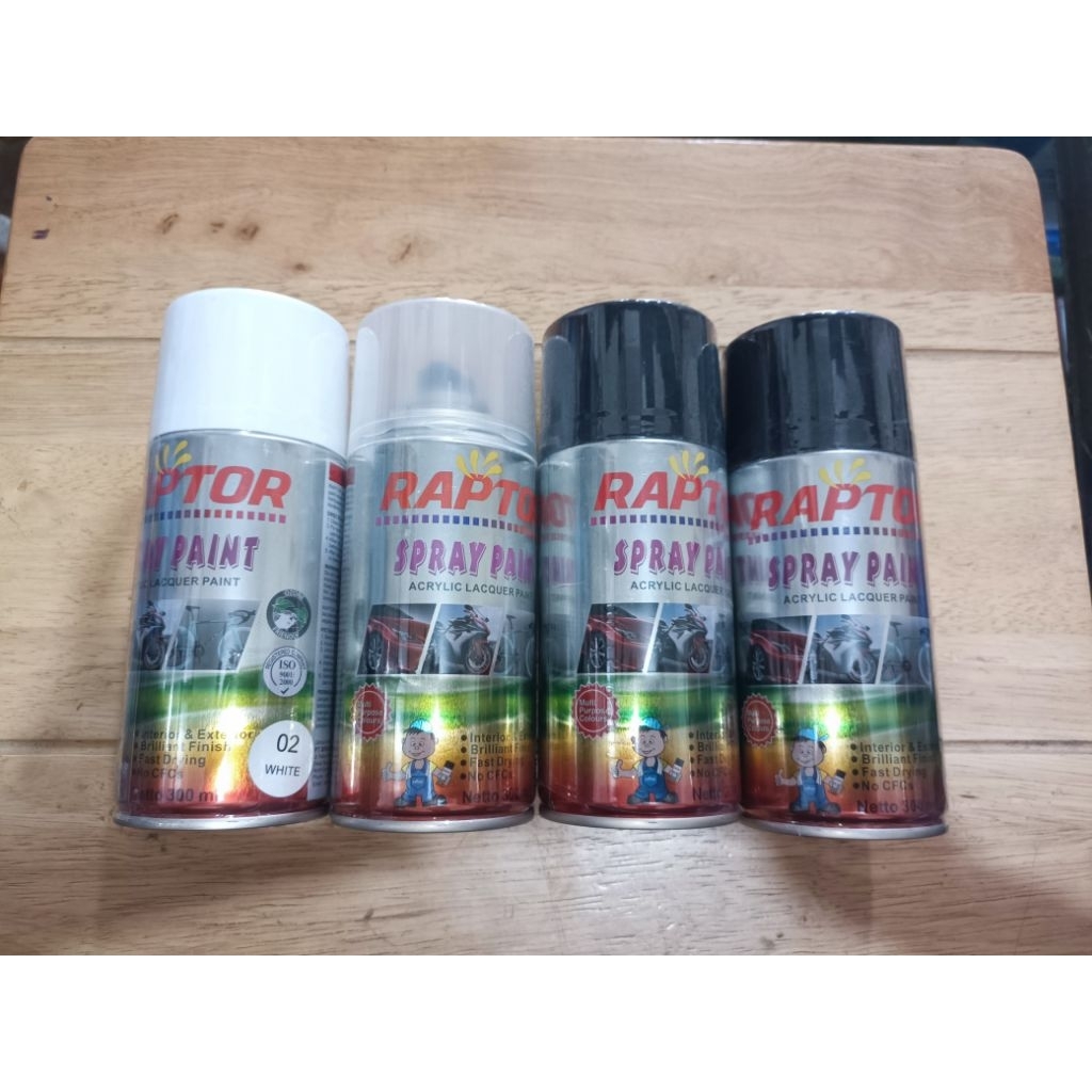 CAT SEMPROT/SPRAY PAINT RAPTOR NETTO 300ML