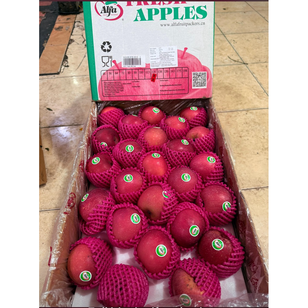 Apel Fuji blush alfa sz 125 17 kg
