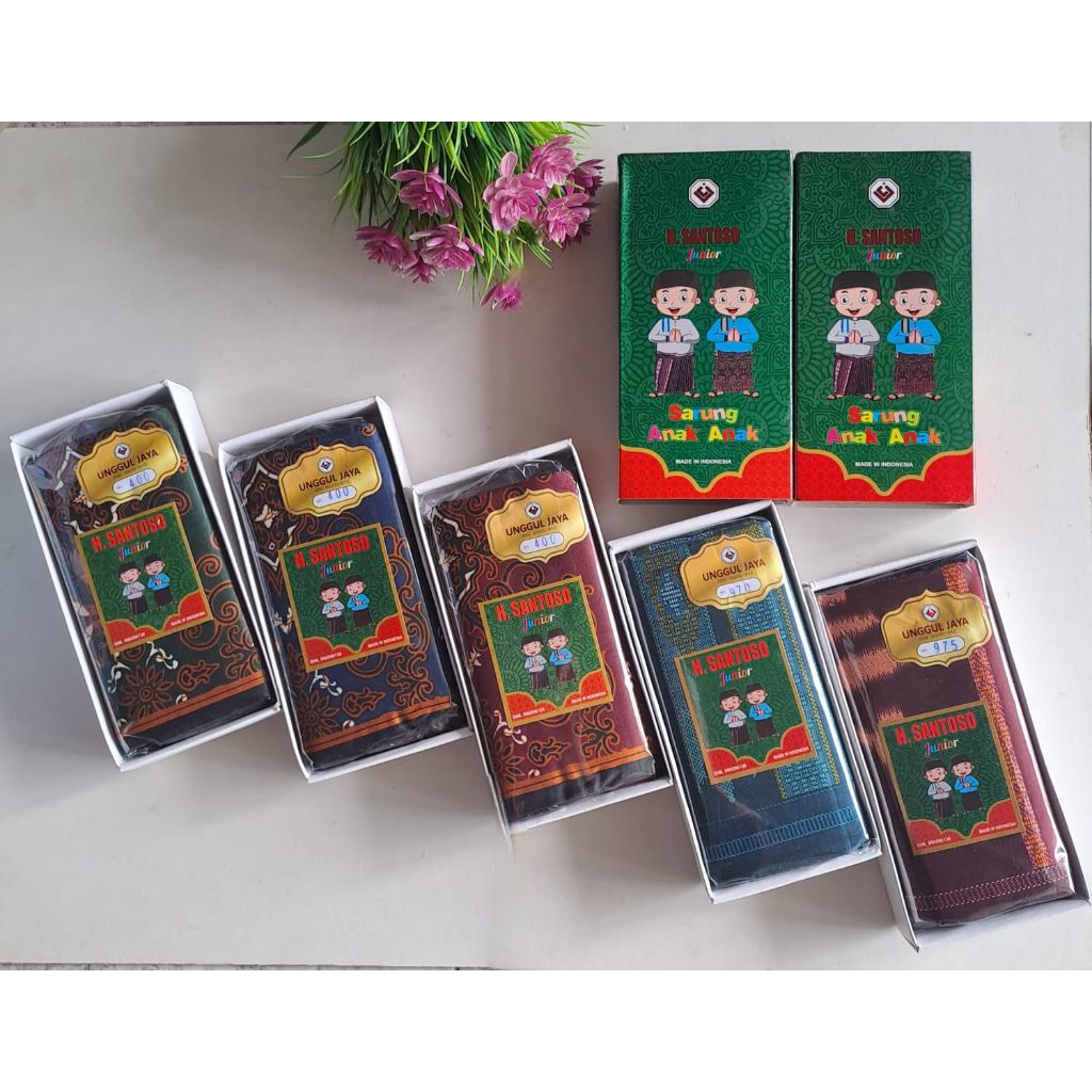 Sarung anak h.santoso/sarung songket