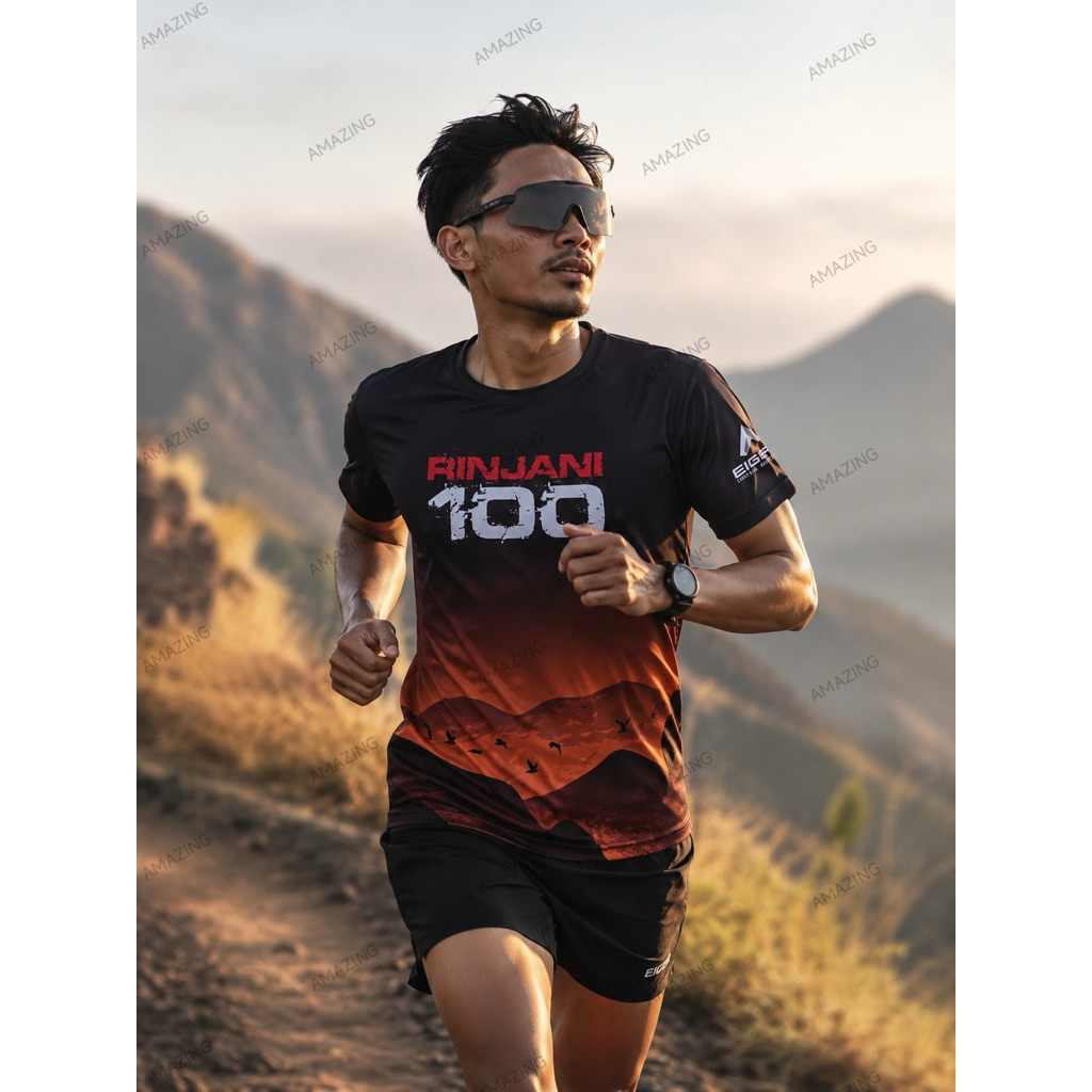 Jersey Running Rinjani 100 New Series.2024 free custom