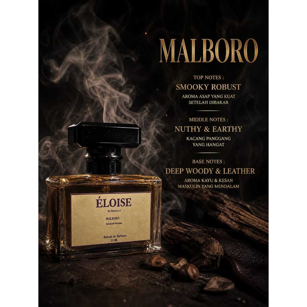 ELOISE PERFUME | MALBORO | PARFUM PRIA- ORIGINAL EXTRAIT DE PERFUME 35 ML