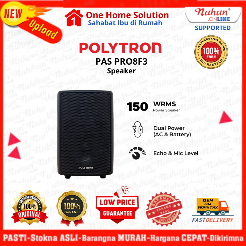 Polytron Speaker Portable PAS PRO8F3