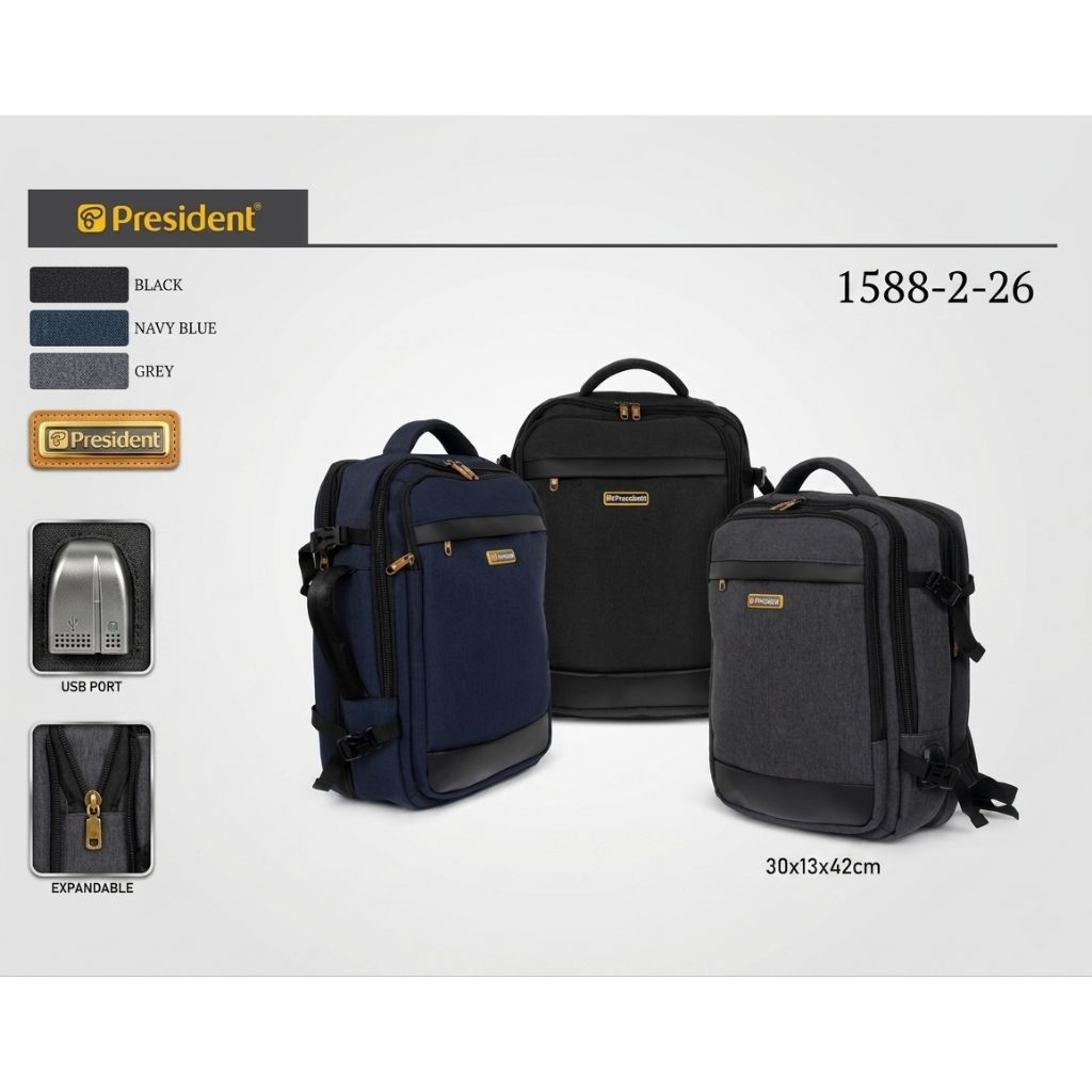 TAS RANSEL PRESIDENT 1588-1-26 1588-2-26 TAS RANSEL LAPTOP PRESIDENT