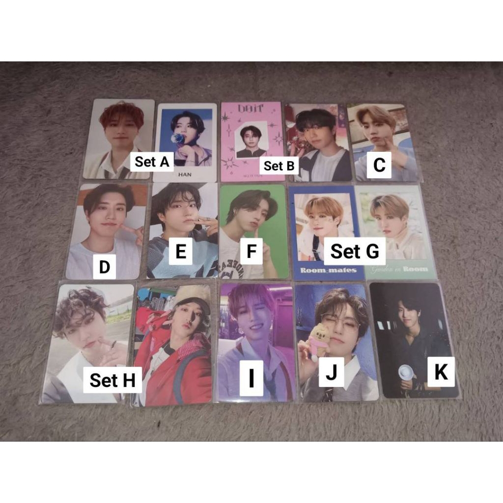 PC Photocard Album Han Pob Accordion Ate Han CE Ungu Han DS Noeasy Han Magic School