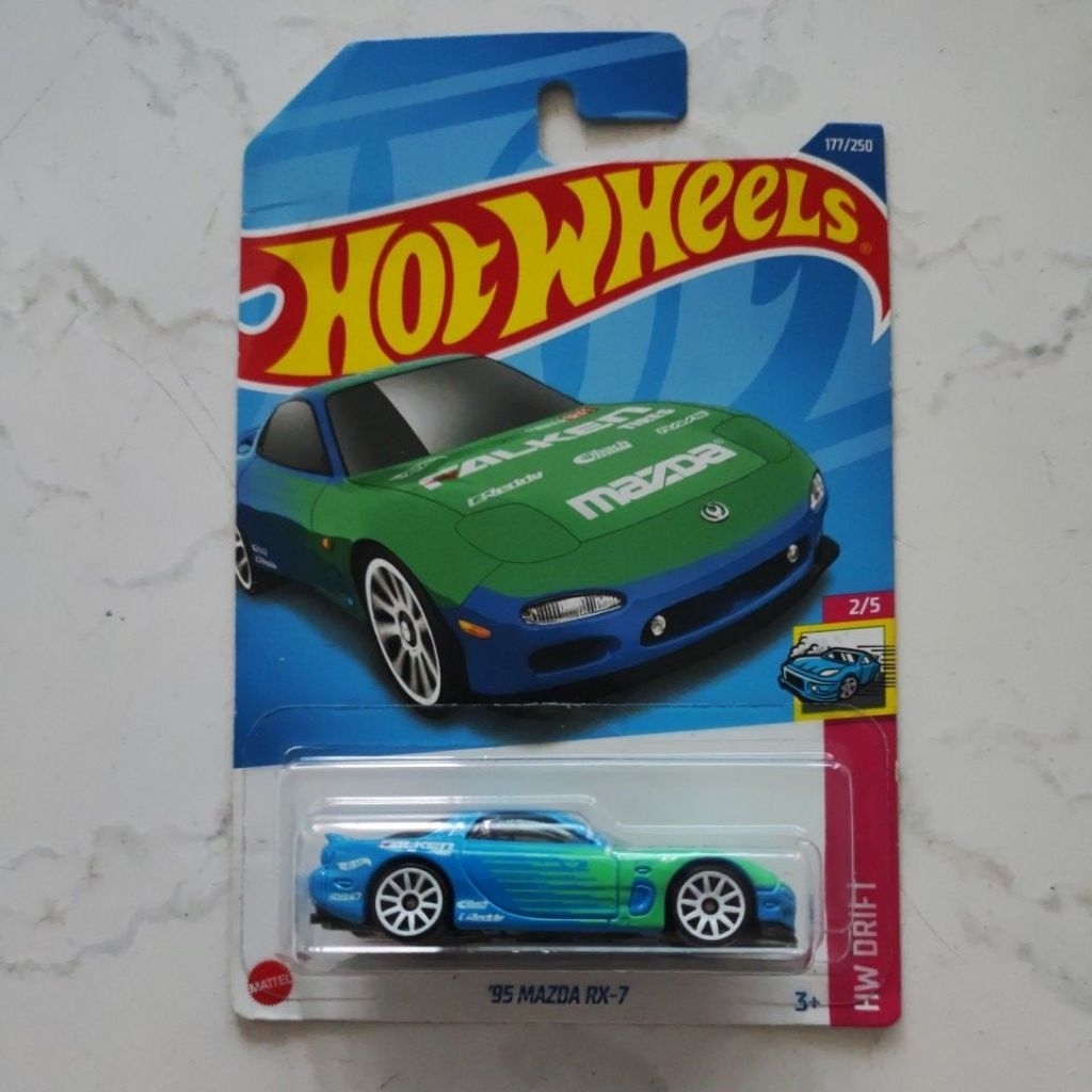 Hotwheels '95 Mazda RX-7 Falken