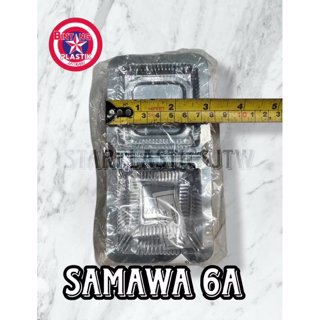 U Mika Plastik 6a SAMAWA Ekonomis Halal isi 100pcs Food Grade / Martabak Mini