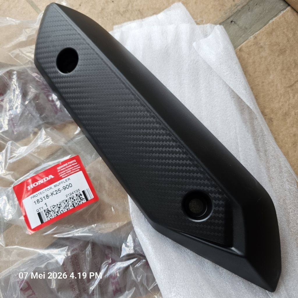 Tameng knalpot honda Beat Fi K25 2012-2014. 19318-K25-900