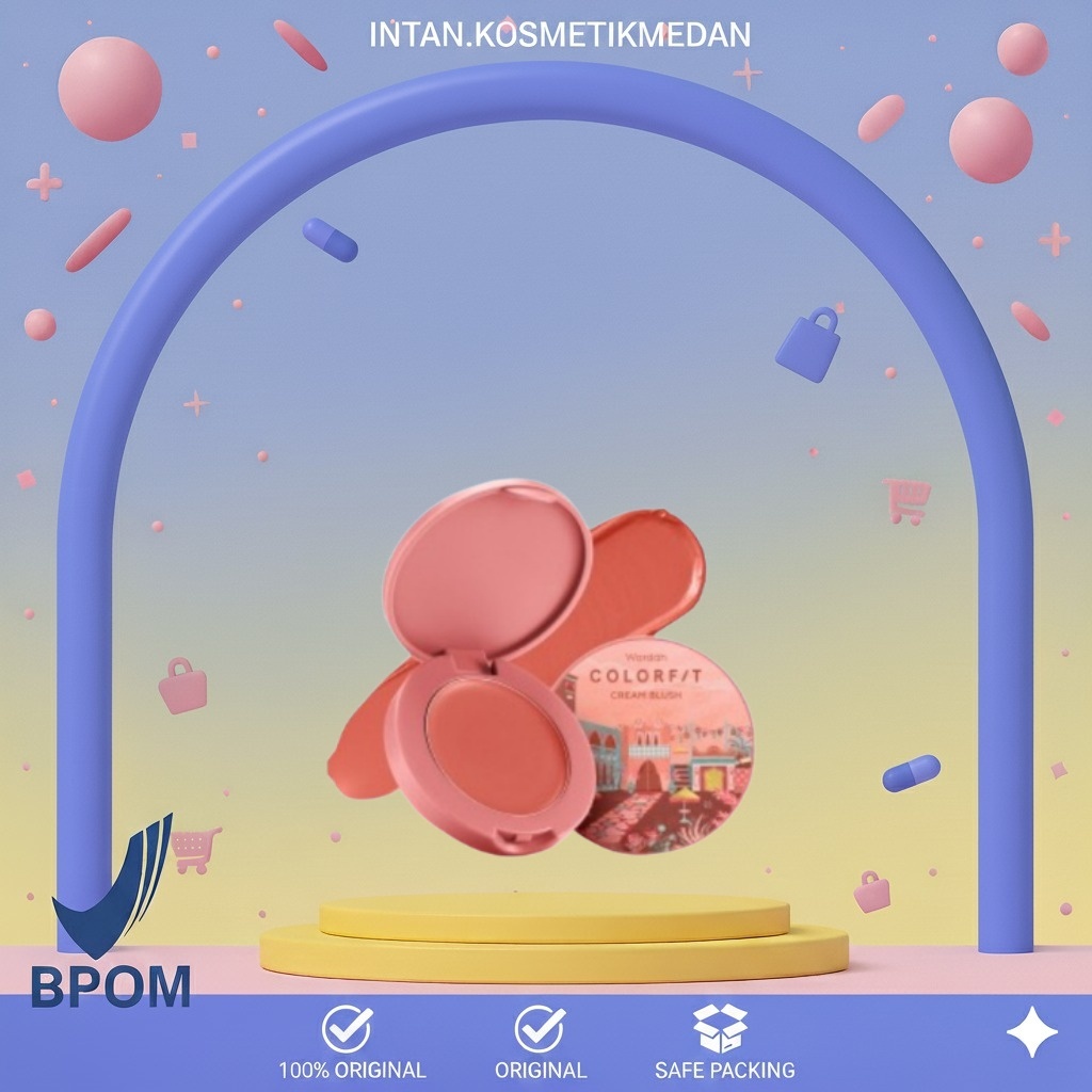 Wardah Colorfit Cream Blush | Blush On