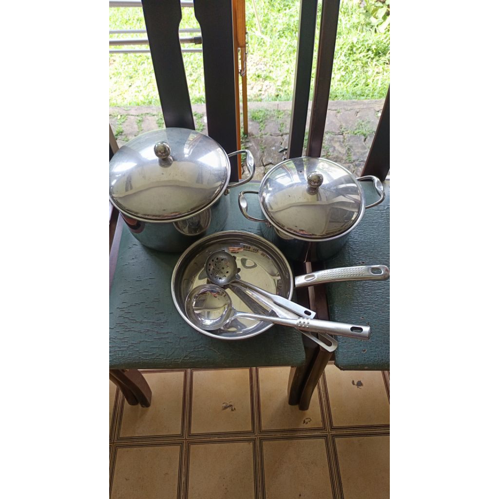 panci & pan aowa stainless steel