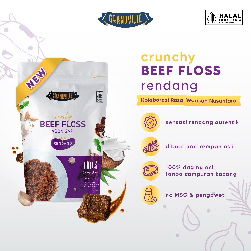 Grandville Abon Sapi Rendang
