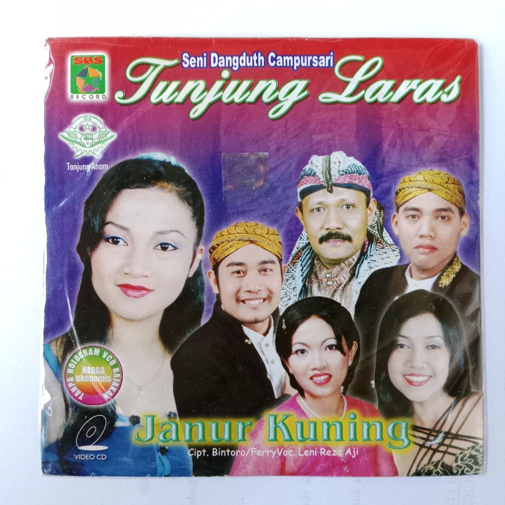 VCD Langka Dangdut Campursari Tunjung Laras