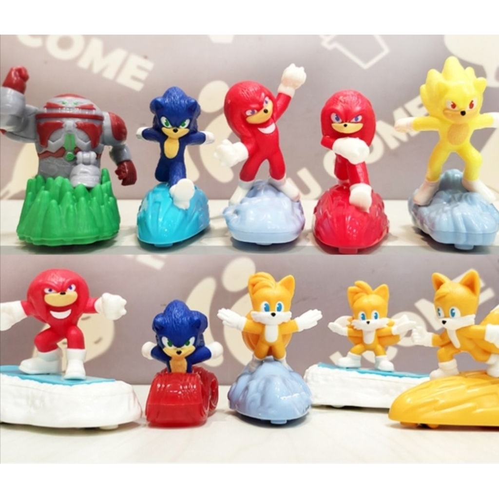 SONIC THE HEDGEHOG MAINAN MCD HAPPY MEAL