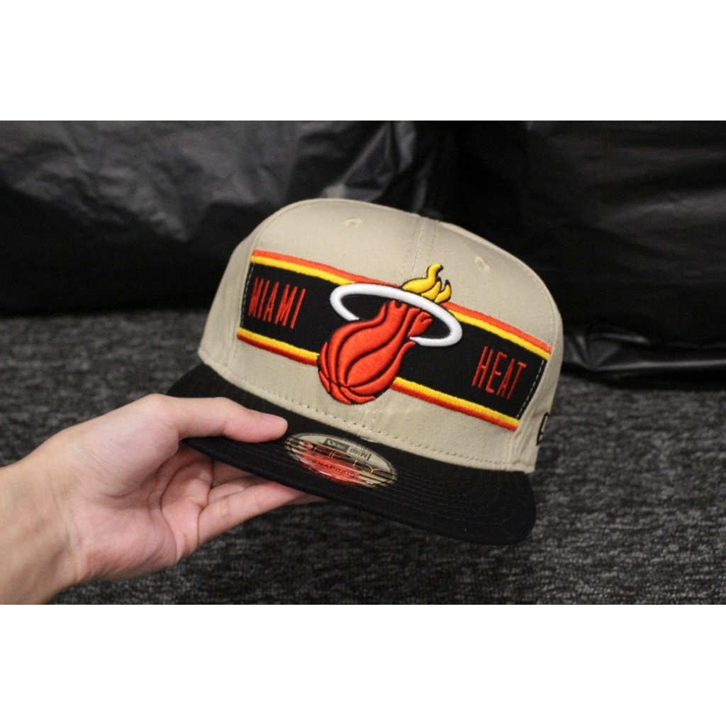 Topi Snapback NBA Miami Heat Import