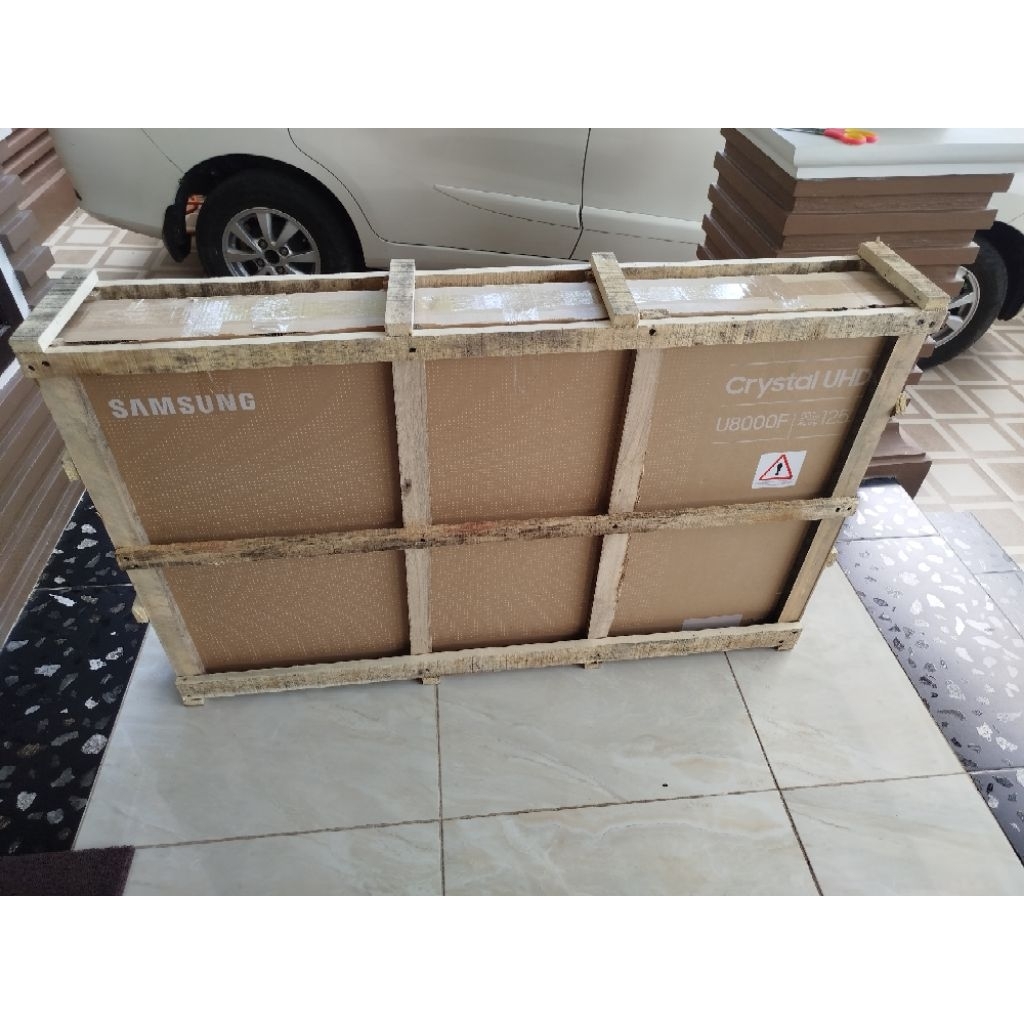 TV Samsung 50inch + packing kayu