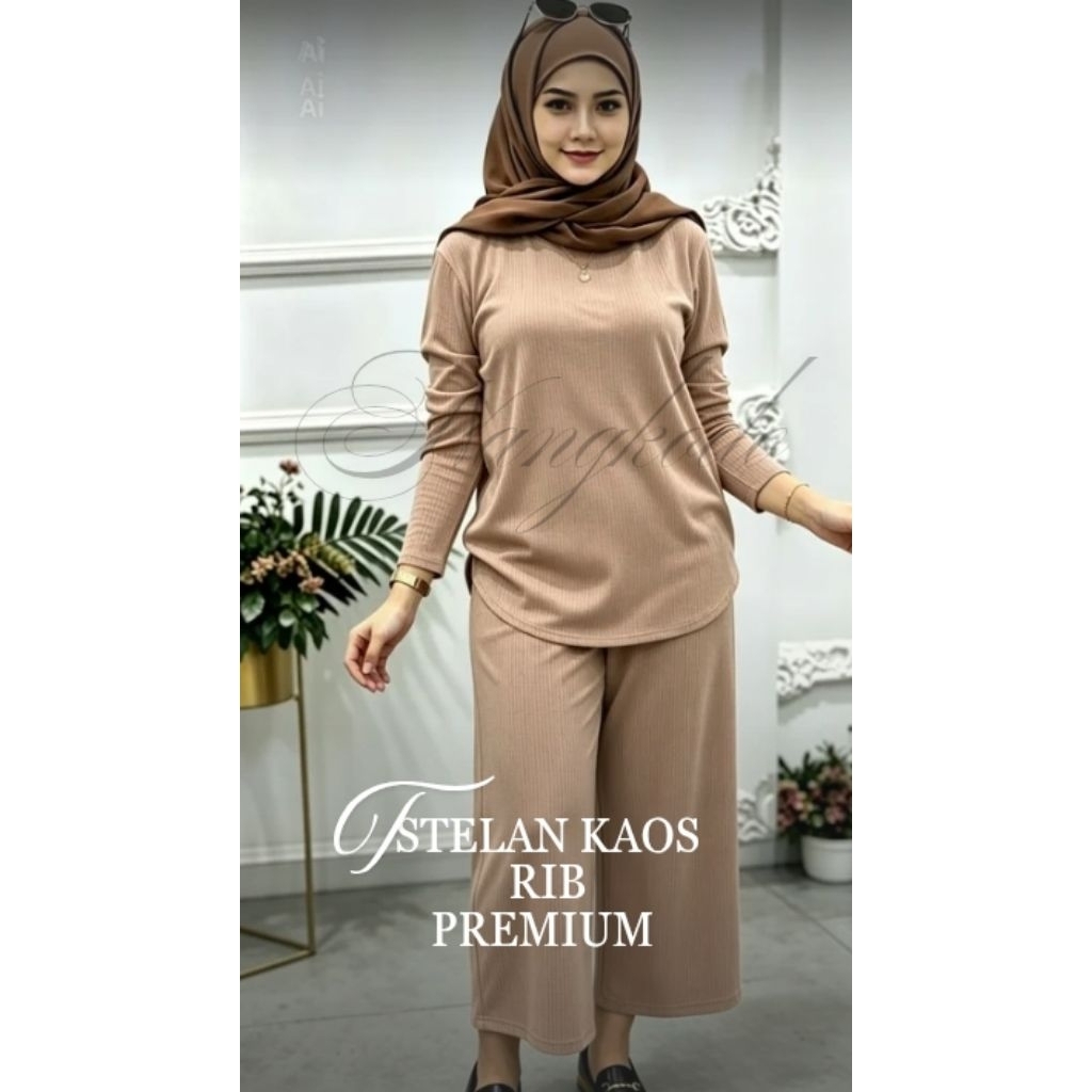 stelan wanita Korean style/ wanset wanita Korea style/ wanset knit premium Korean style/ wanset keki