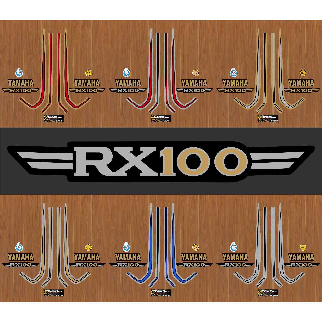 STRIPING RX 100 CUSTOM SUPER GLOSSY