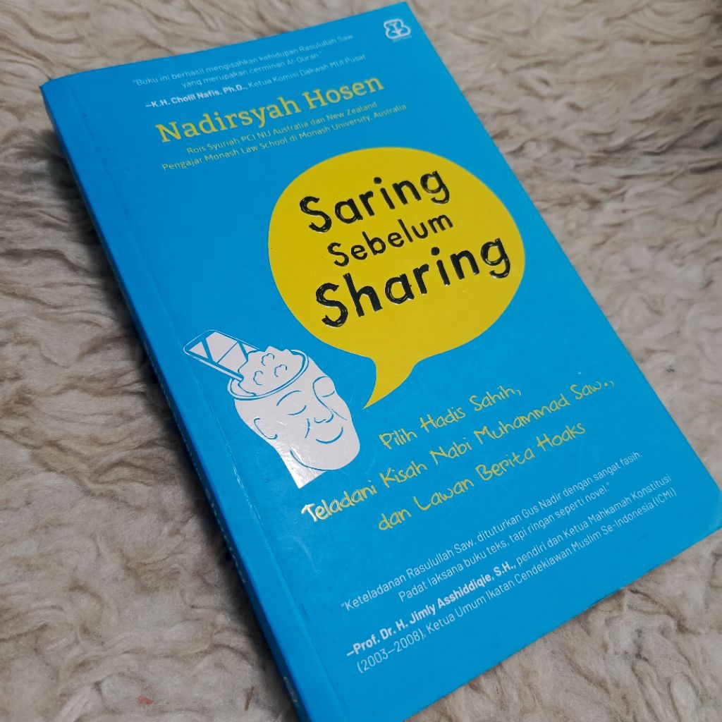 ORI saring sebelum sharing nadirsyah hosen