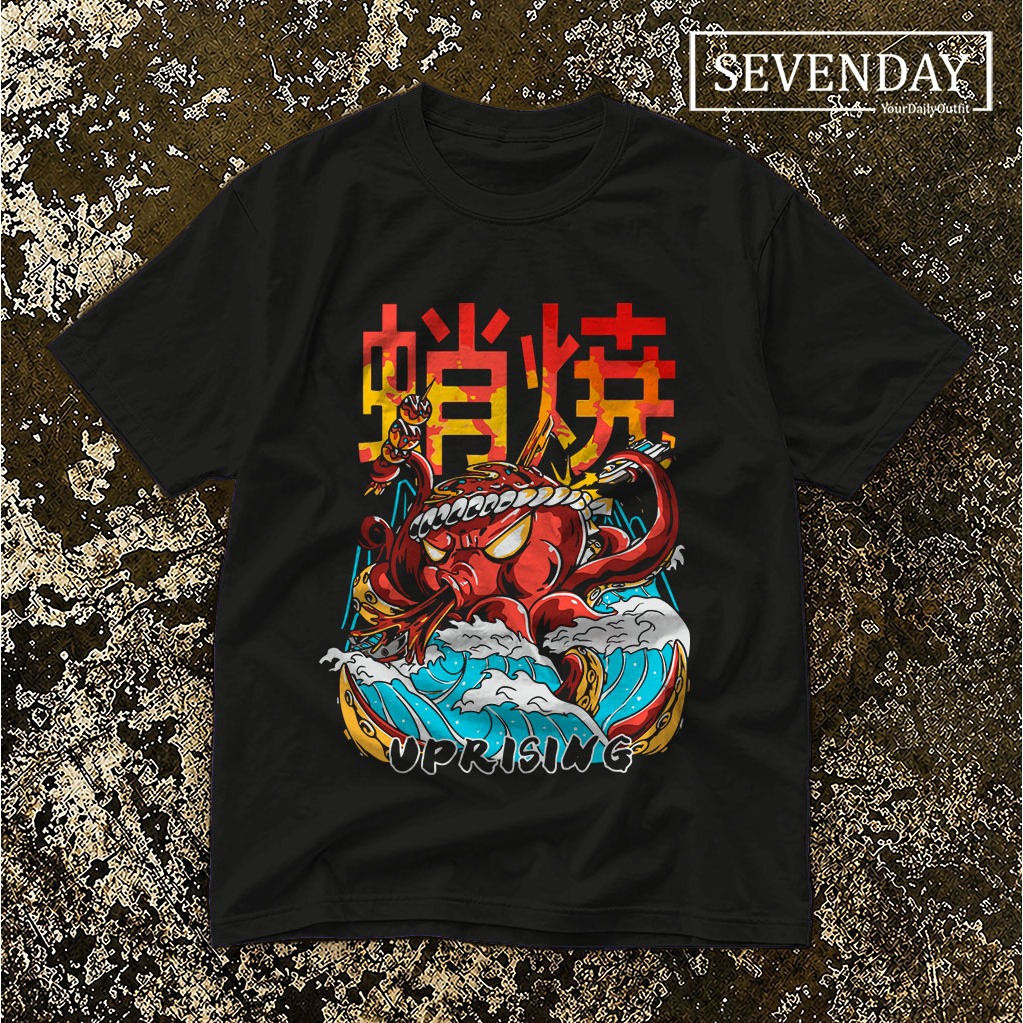 Kaos Streetwear Japanese Style Baju Distro Kaos Distro 24s Tebal Pria Wanita