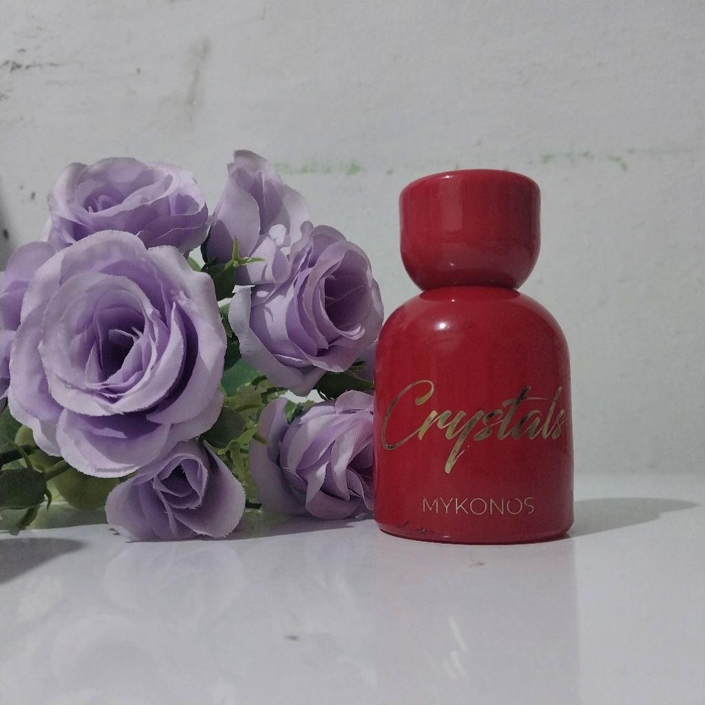 Mykonos Crystals botol bekas kosong parfum
