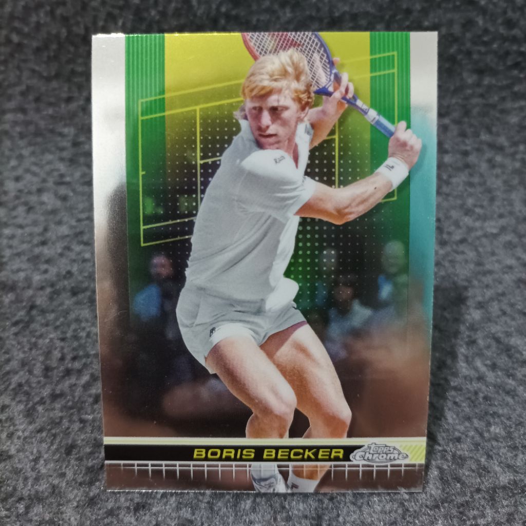 Topps chrome tennis 2024 boris becker