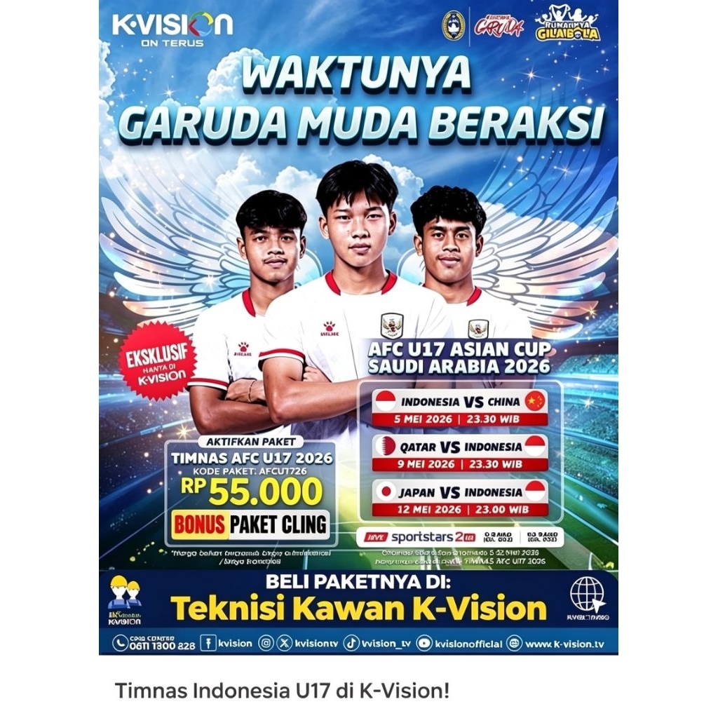 Paket timnas kvision