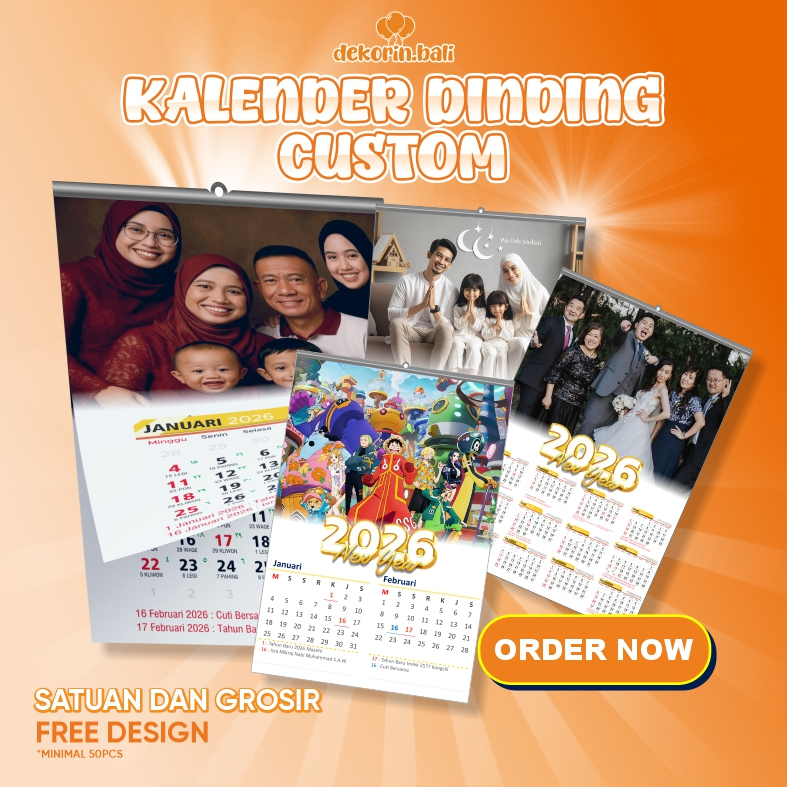 Kalender Custom | Kalender Dinding | Cetak Kalender