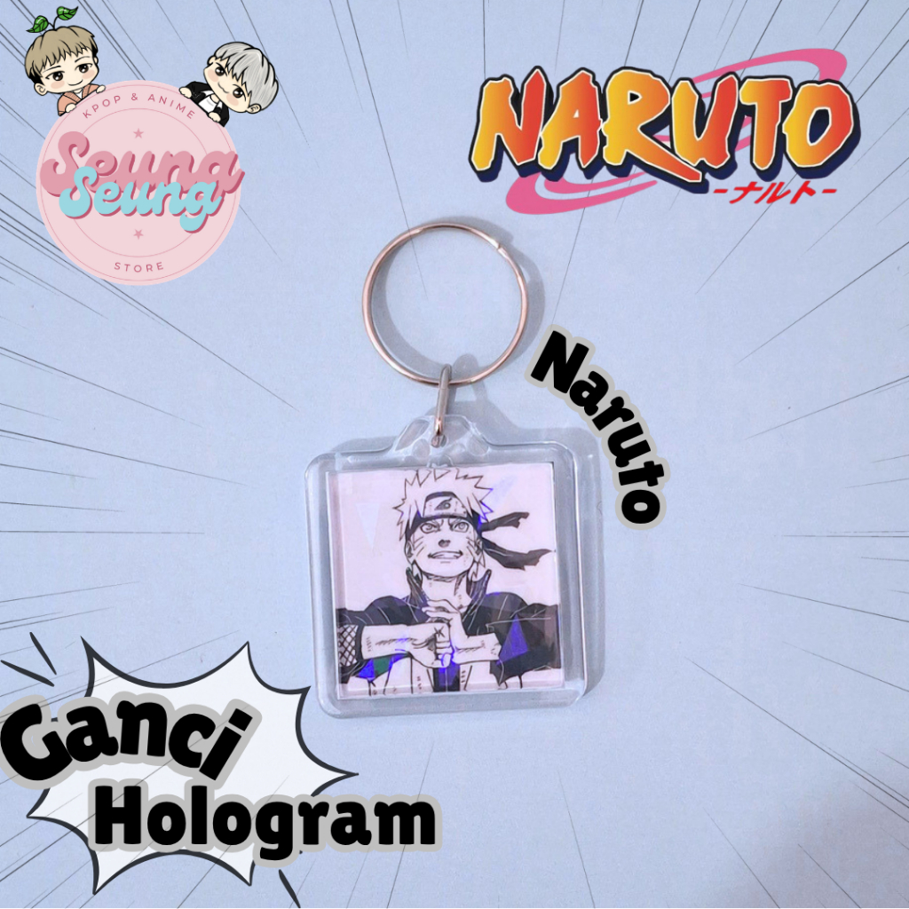 Ganci Hologram Anime Naruto