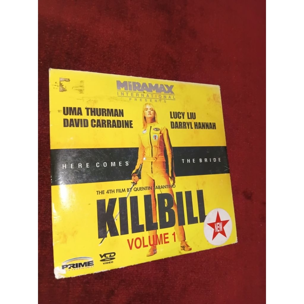 VCD KILL BILL original, scrath halus lancar jaya