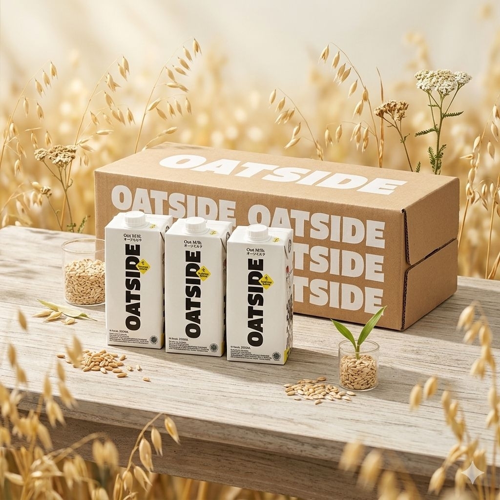 susu oatside 200 ml 1 dus isi 24
