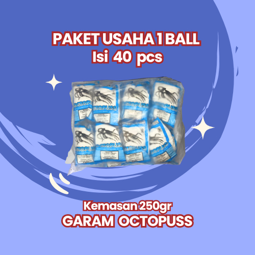 [40 PCS - PAKET USAHA RAKYAT] Paket Usaha Garam 1 Ball