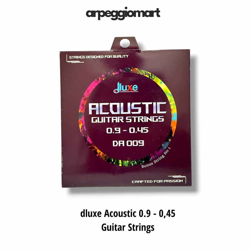 Senar Gitar Akustik dluxe 0.9 - 0.45