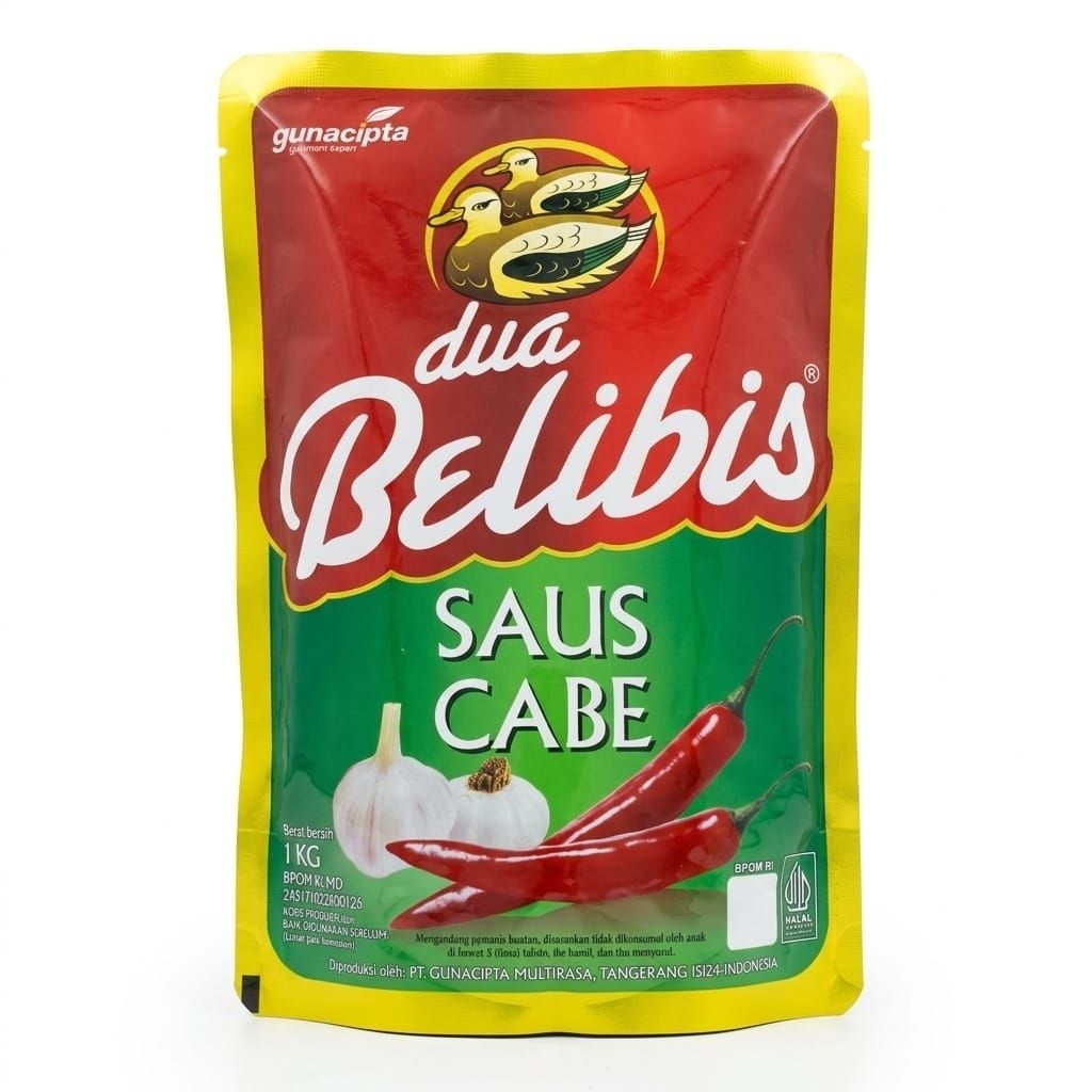 dua belibis saus cabe 1kg