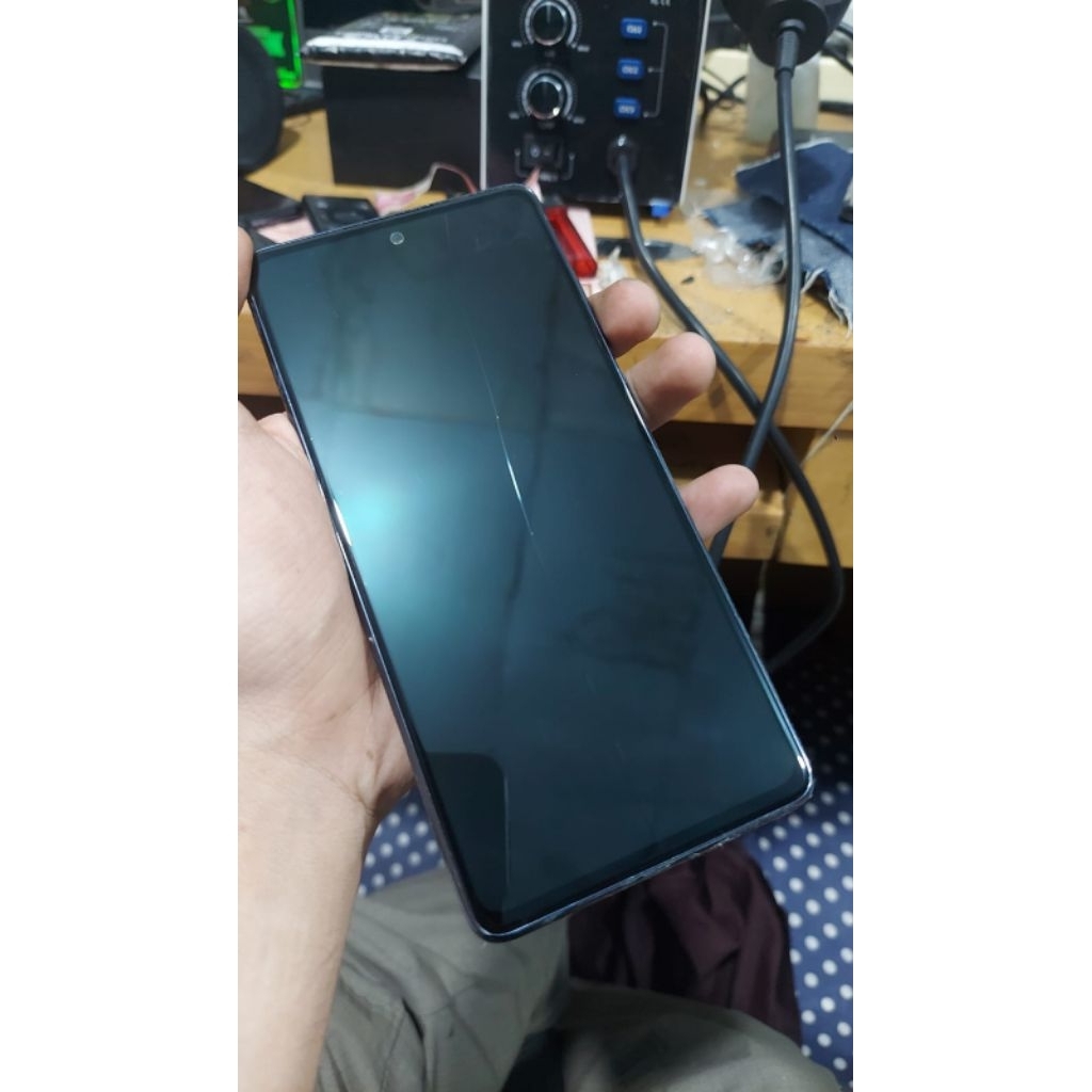 Lcd Samsung S20 Fe Original cabutan Retak sehelai
